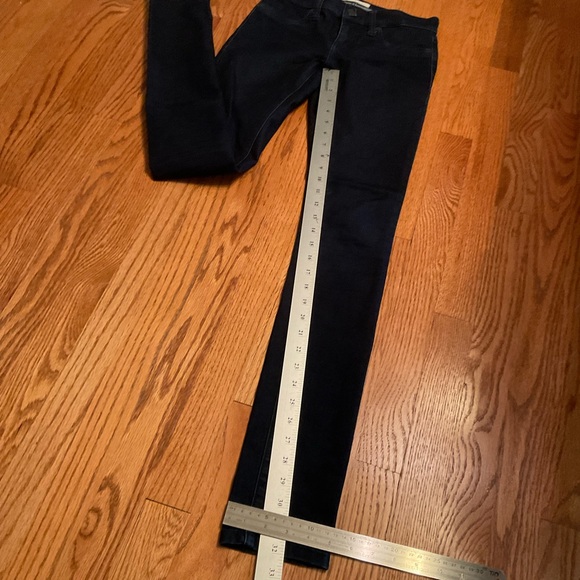 Henry & Belle Jeans, Super Skinny, Dark Blue Denim, 5-Pocket Style, Sz 27 x 32.5 - Picture 12 of 12